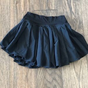 Aerie Black Skater Skirt